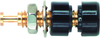 Banana Jack, 5A, Turret, Black; Gender Pomona - 48F5000 - Newark, An Avnet Company