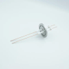 Power Feedthrough, 14,000 Volts, 50 Amps, 2 Pins, 0.094″ Copper Conductors, 2.16″ QF / KF Flange - A0507-2-QF - MPF Products, INC.