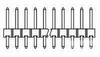 PCB Headers & Receptacles - 4-146414-0 - TE Connectivity
