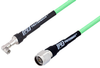 SMA Male Right Angle to N Male Low Loss Test Cable 50 cm Length Using PE-P300LL Coax - PE3C3238-50CM - Pasternack