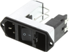 Power Entry Module W/ Filter, Plug, 4A; Connector Type Schurter - 23B4515 - Newark, An Avnet Company