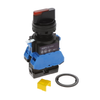Selector Switches - 1885-HW1F-3F20QD-R-24V-ND - DigiKey