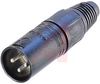 Connector; XLR Cable; 7; Metal; CuZn39Pb3; 5 A; 2.637 to 2.717; 0.75 in. - 70088569 - Allied Electronics, Inc.