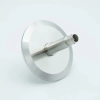 MHV Coaxial Feedthrough, 1 Pin, Grounded Shield, Double-Ended, 2.95″ QF / KF Flange - A0478-12-QF - MPF Products, INC.