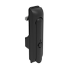 Swinghandle Latch, Medium Size - 125 mm , Without Padlock Hasp, Use with Linear Actuator, Bellcore 216 Key, Sealed, Zinc Alloy, Powder Coated, Black - H3-50-342-150 - Southco