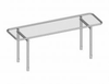Schwarzwald Bench, 4-seater, Without Backrest, Fixed - 5224599 - Erlau
