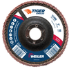 5 Tiger Angled (Radial) Ceramic Flap Disc 80C 7/8 Arbor Hole - 51320 - Weiler Abrasives