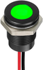 Led Panel Indicator, 14Mm, Grn, 24Vdc; Led Color Apem - 84AC6037 - Newark, An Avnet Company