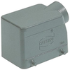 Hood, 32A, Side Entry, Aluminium, Pg21; Heavy Duty Connector Type Harting - 90B9128 - Newark, An Avnet Company