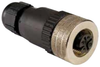 M12 Sensor Connector, Female, 4Pos Rohs Compliant Omega - 69AJ0556 - Newark, An Avnet Company