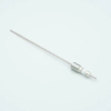 Power Feedthrough with Power Glove Connector, 5000 Volts, 15 Amps, 1 Pin, 0.094″ Nickel Conductor, 0.44″ Dia Stainless Steel Weld Adapter P - A2118-2-W - MPF Products, INC.