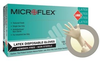 Microflex High Five L56 Off-White XL Latex Powder Free Disposable Gloves - Food, Industrial Grade - Rough Finish - 683438-12564 - 683438-12564 - R. S. Hughes Company, Inc.