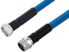 Plenum 4.3-10 Male to N Male Low PIM Cable 100 cm Length Using SPP-500-LLPL Coax Using Times Microwave Parts - PE3C6366-100CM - Pasternack