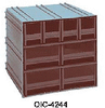 Storage Cabinets - QIC-4244 - Simplastics