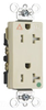 Duplex/Single Receptacle - TRIG26362-HGI - Hubbell Wiring Device-Kellems