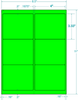 Not for use in Inkjet Printers. Shipping Label - 312254 - Western Numerical Control