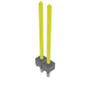 Headers, Male Pins - 612-HTSW-102-17-S-S-ND - DigiKey