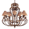 N6239-355 Twelve Light Chandelier - N6239-355 - Minka Group