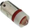 Led Bulb, Ba9S, Red, T-3 1/4; Lamp Base Type Vcc (Visual Communications Company) - 94W7263 - Newark, An Avnet Company