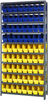 Storage Shelving with Bins - 2475-205 - Simplastics