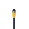 CANopen / DeviceNet, Cordset, single ended: M12 Standard, Female, Straight, 5 pole, with cable type, Black, TPE, DeviceNet THIN - 0935 710 105-Y - Belden Inc.