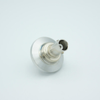 BNC Coaxial Feedthrough, 50 Ohm Matched Impedance to 4 GHz, 1 Pin, Grounded Shield, Double-Ended, 1.18″ QF / KF Flange - A12409-1-QF - MPF Products, INC.