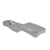 Quarter-Turn Cam Latch Cam, 30.7mm  Grip, Zinc Alloy, Chrome Plated - E5-6607 - Southco