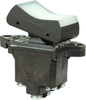 TP Series Rocker Switch, 2 pole, 2 position, Screw terminal, Above Panel Mounting -- 2TP16-3