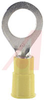 Terminal; Ring Tongue; ETP Copper; 12-10 AWG; 3/8 in.; 0.25 in.; Tin; - 70113661 - Allied Electronics, Inc.