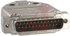 connector,d-sub kit,25 crimp contact plug w/contacts and metalized plastic hood - 70172320 - Allied Electronics, Inc.