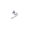 Cam Latch L-Handle, Turn Clockwise to Latch / Lock, Long Cam, Zinc Alloy, Chrome Plated, Polished - 92-31-122 - Southco