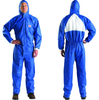 3M 4530 Blue Medium SMMS Polypropylene Disposable General Purpose & Work Coveralls - Fits 36 to 39 in Chest - 051131-49800 - 051131-49800 - R. S. Hughes Company, Inc.
