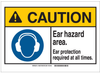 Brady B-120 Fiberglass Rectangle White Personal Protection Equipment (PPE) Sign - 14 in Width x 10 in Height - 144287 - 754473-96945 - R. S. Hughes Company, Inc.