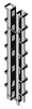 Datacommunication Cable Management Duct - 13704-203 - Chatsworth Products, Inc.