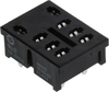 Relay Socket, 8Pin, 10A, 300V; Socket Mounting Idec - 13M2864 - Newark, An Avnet Company