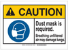 Brady B-302 Polyester Rectangle White Personal Protection Equipment (PPE) Sign - 10 in Width x 7 in Height - 144275 - 754473-96933 - R. S. Hughes Company, Inc.
