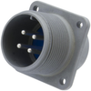 Circular Connector, Rcpt, 2Pos, 10Sl-4; Product Range Amphenol Industrial - 10M8995 - Newark, An Avnet Company