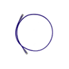 CAT6 28AWG Small diameter Copper Patch Cord, UTP, LSZH, Purple, 0.5 Meter -- C6D4Z1070D5M