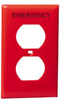 Receptacle Wallplates - 80703-RE - Leviton Manufacturing