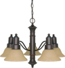 60-3103 Mid. Chandeliers-Glass Down - 429759 - Capital Lighting, Inc.