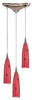 501-3FR Mini Pendants-3 Light Cluster - 423241 - Capital Lighting, Inc.