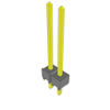 Headers, Male Pins - 612-TSW-102-15-S-S-ND - DigiKey