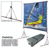 Folding Portable Projection Screen - Cinefold - Visual Sound, Inc.