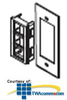 Legrand - Wiremold AF3 Lower (Bottom) Panel Single Gang.. - SGB-3TJ - TelephoneStuff.com