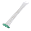 17+17 Pos. Female DIL 28 AWG Cable Assembly, 150mm, single-end, Screw-Lok - G125-FC23405F1-0150L - Harwin Plc