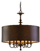 80-06 Mid. Chandeliers-Drum Shades - 408219 - Capital Lighting, Inc.
