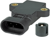 RTP Series with external actuator, 120° (±60°) operating range, 10 Vdc to 30 Vdc supply voltage, European pinout style; standard: 0.5 Vdc (left), 4.5 Vdc (right) non-ratiometric output -- RTP120HVEAA - Image