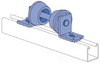 Pipe Roller Support -- P2474-1 GR