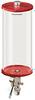 Red Color Key, Clear View Single Feed Electro Lubricator, 1 gal Acrylic Reservoir, 1/2” Male NPT, 120V/60Hz - B5160-128AB12064RW - Oil-Rite Corp.