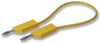 Test Lead, 4Mm Banana Plug To 4Mm Banana Plug, Yellow, 60 V, 16 A, 1 M Rohs Compliant Hirschmann Test And Measurement - 24M4908 - Newark, An Avnet Company